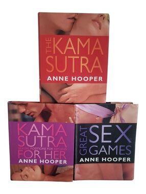 Kama Sutra & Intimacy Coffee Table Book Set - Red, Purple, Black Covers